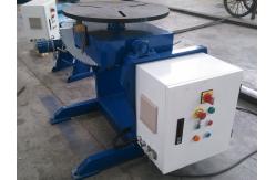China Manual Tilt Adjustable Speed 300kg Rotating Welding Positioner Foot Pedal Control supplier