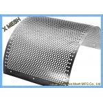 2mm Stainless Steel Perforated Metal Mesh Sheet Round Hole Punched Openings for sale
