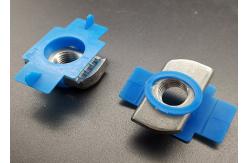 China Galvanized Steel Custom Size Plastic Wing Spring Nuts supplier