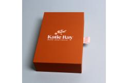 China Rigid Set Up Cardboard Sliding Perfume Packaging Box With Foam Insert supplier