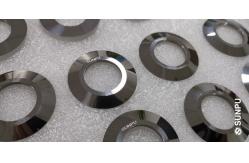 China Songpu Hobbing Slitting Saw Titanium Coated Rotary Cutter Blades 210mm supplier