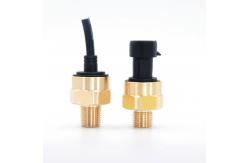 China Brass Miniature Pressure Sensor For Liquid Level Measurement IP67 standard supplier