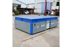 China 25 T Motorized Steerable Transfer Trolley Trackless On Cement Floor supplier