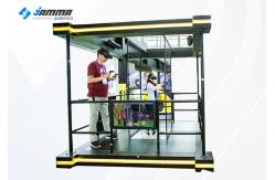 China Vibrating Floor Virtual Reality Simulator / Two Players VR Walking Platform supplier