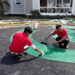 Running Track Material Epdm Rubber Flooring Playground Surfacing