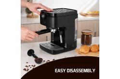 China 0.9L Multifunction Coffee Machine 1300W Espresso Electric Handheld Burr Grinder supplier