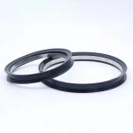 Cutting Processing Service Black Rubber Sealing Rings For Chemical-Resistant Sealing for sale