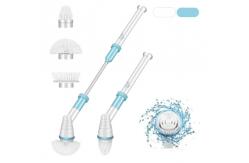 China APS PP Electric Cordless Shower Scrubber For Cleaning supplier
