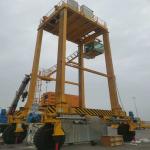 40Ton RTG Rubber Tired Container Straddle Carrier Motorized Gantry for sale
