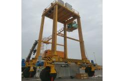 China 40Ton RTG Rubber Tired Container Straddle Carrier Motorized Gantry supplier