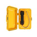 IP67 Hotline Emergency Industrial Analog Telephone Wall / Pillar Mounting For Highway