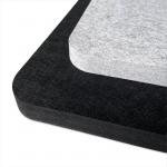 Engraving Acoustic Polyester Fiber Sheet Interior Polyester Sound Absorber for sale
