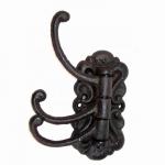 Vintage Black Iron Hooks Cast Iron Crafts For Entryway for sale
