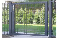 China Hot-Dipped Galvanized One Leaf Single Gate Metal Fences 0.9m Width supplier