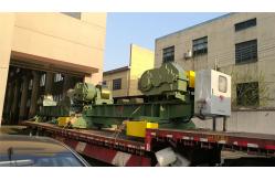 China 700t Tank Tower Pipe Welding Rotator Traversing Cart Steel Wheel supplier