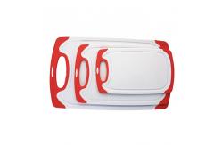 China 3 Piece Cutting Board Set PP Dishwasher Safe Chopping Board Household Kitchen Tools supplier
