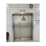 Medical Radiography Steel Radiation-Shielding Door with Steel Frame Construction and Function for sale
