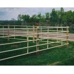 UV Resistant Fiberglass Pipe Fence 6 Foot Lightweight Easy To Install for sale