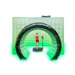 Portable Photo Booth Enclosure Blow Up Photo Booth With Camera Printer for sale