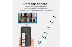 China 10A Current Tuya Wifi Lamp Socket Smart Home Automation Zigbee Outdoor Socket supplier