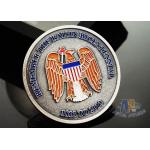 USA Taekwondo Custom Challenge Coins Soft Enamel Both Side Design 38.1MM