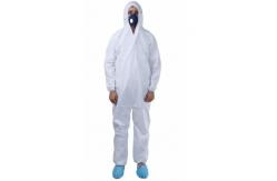 China Dust Proof Disposable Protective Coveralls Light For Mining Electronics Industry supplier
