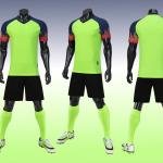 23/24 Premium Fabric Plain Soccer Jerseys Short Sleeve Football Jersey Full Set for sale