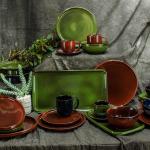 Ceramic Glaze Tableware Sets For Restaurant Home Banquet for sale