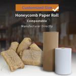 Thickness 0.14mm Honeycomb Kraft Wrapping Paper Small Footprint for sale