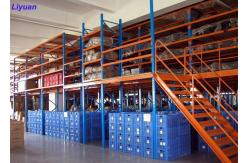 China Stronger Structure Mezzanine Racking System Steel Platform Shelve Robot Welding supplier