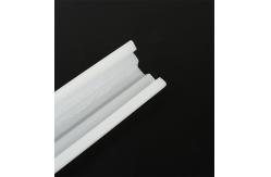 China                    Extruded Square PVC Decorative Profile PC PVC Diffuser Pipe              supplier