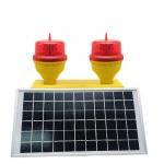 LED Red Solar Powered Low Intensity Double Aviation Obstruction Light AH-LI-B2 for sale