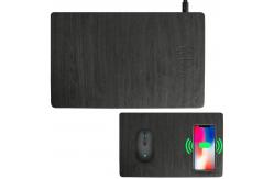 China Fast 10W Thick 4mm Custom Wireless Charging Pads Reliable PU Leather supplier