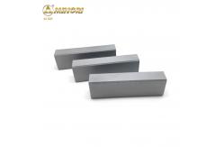 China Cemented Carbide Flat Bar Strip For Jaw Crusher Tips VSI Stone Crushing supplier
