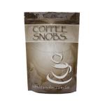 Custom 250g 500g 1kg square block flat bottom k coffee bean packaging bag for sale