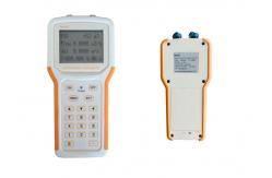 China Good Stability Ultrasonic Handheld Flow Meter IP65 For Mobile Measurement supplier