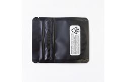 China Custom Child Resistant Mylar Bag Wholesale Tamper Evident Zipper FDA Compliant Waterproof Reusable supplier