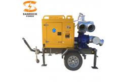 China Customized Vacuum Self Priming Pump 20m High Head Mobile Diesel Water Pumps supplier