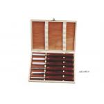 V Shaped Wood Lathe Tool Sets Wooden Handle Wood Carving Chisel Set