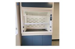 China Industrial Grade Safety Steel Fume Hood With Easy Maintenance And LED Lighting supplier