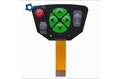 China Glossy Pet Industrial Membrane Switch Flex Tail For Control System supplier