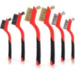 6 Pieces Mini Wire Cleaning Brush For Detailing Crimped Scratch