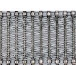 Food Processing Fruit Drying Stainless Chain Link Balance Spiral Wire Belt for sale