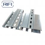 Silver 41mm Strut Channel And Fittings Wall Mount C Shape for sale