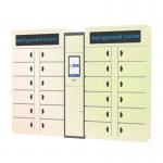 Outdoor Electronic Refrigerated Locker Storage Smart Cabinet LED Screen for sale