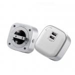 Creative Flip Up Sockets , Mobile USB Fast Charging Power Track Socket Power Adapter