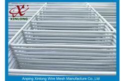 China 1800*2000mm 3D Wire Mesh Fence White Powders Sprayed Coating Mesh Fence supplier