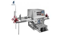 China Desktop Cup Sealing Machine Fully Automatic Space Saving Customized Sealing Diameter supplier