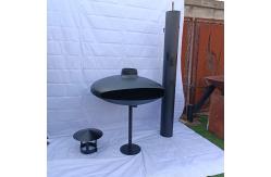 China OEM Suspended Rotating Wood Burning Fire Pits  Corrosion Protection supplier