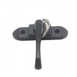 Customized Black Two Way Crescent Window Lock With Aluminum Alloy Material